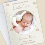 Personalised New Baby Photo Upload Card - Image 4