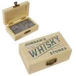 Personalised 'Whisky Stones' Name Only Whisky Cooling Stones + Storage Box - Image 5