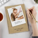 Personalised Any Message Polaroid Design Photo Upload Notebook - Image 4
