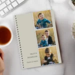 Personalised Any Message Multi Photo Upload Notebook - Image 3