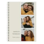 Personalised Any Message Multi Photo Upload Notebook - Image 5