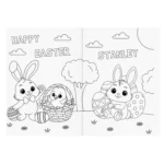 Personalised Children's Easter Colouring and Activity Book - Image 6