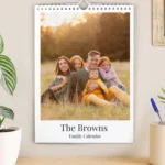 Personalised Photo Upload A4 Wall Calendar - Image 4