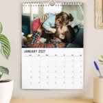 Personalised Photo Upload A4 Wall Calendar - Image 5
