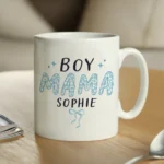 Personalised 'Boy Mama' Ceramic Mug - Image 3