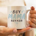 Personalised 'Boy Mama' Ceramic Mug - Image 2