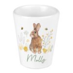 Personalised Children's Easter Bunny Design Ceramic Egg Cup - Image 4