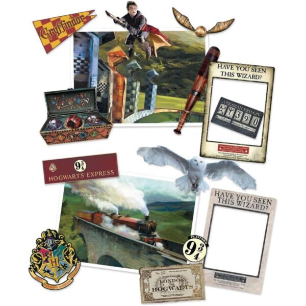 Harry Potter Official 15 Piece Room & Party Decoration Pack Cardboard Cutouts