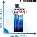 Welcome To Fabulous Las Vegas Nevada Sign Large Cardboard Cutout / Standee - Image 3