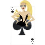 Ace of Spades 'Babe' (Playing Card) Large Cardboard Cutout / Standee