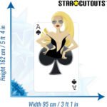 Ace of Spades 'Babe' (Playing Card) Large Cardboard Cutout / Standee - Image 3