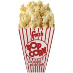 Box of Popcorn Large Cardboard Cutout / Standee