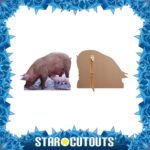 Pig & Piglet Lifesize Cardboard Cutout / Standee - Image 2