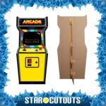80's Colour Golden Age Video Arcade Game Lifesize Cardboard Cutout / Standee - Image 2