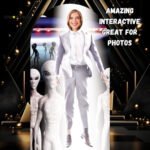 Alien Abduction Lifesize Stand-In Cardboard Cutout / Standee - Image 4