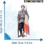 French WW1 Soldier Lifesize + Mini Cardboard Cutout / Standee - Image 3