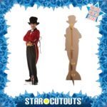 Circus Ringmaster Lifesize + Mini Cardboard Cutout / Standee - Image 2