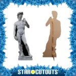 Michelangelo's David Statue (Sculpture In Florence, Italy) Large Cardboard Cutout / Standee - Image 2