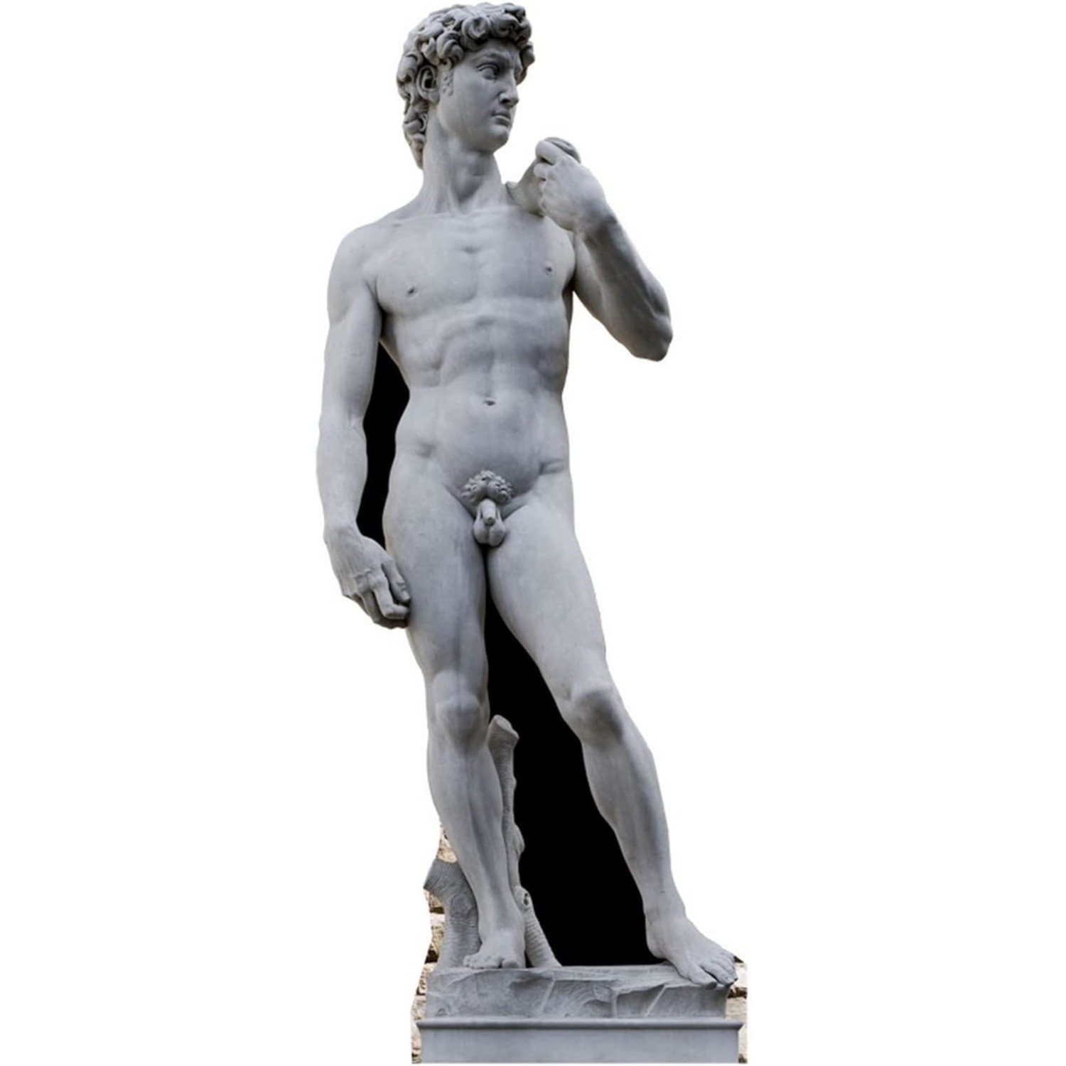 SC144 Michelangelo's David Statue (Sculpture In Florence, Italy) Large Cardboard Cutout Standee Michelangelo's David Statue (Sculpture In Florence, Italy) Large Cardboard Cutout / Standee - Image 1
