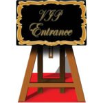 VIP Entrance Sign (Prestigious Event) Large Cardboard Cutout / Standee
