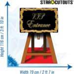 VIP Entrance Sign (Prestigious Event) Large Cardboard Cutout / Standee - Image 3
