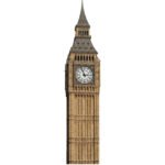 Big Ben 'Clock' (London Cultural Landmark) Large Cardboard Cutout / Standee