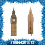 Big Ben 'Clock' (London Cultural Landmark) Large Cardboard Cutout / Standee - Image 2