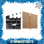 Film Clapper Large + Mini Cardboard Cutout / Standee - Image 2