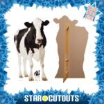 Cow Large + Mini Cardboard Cutout / Standee - Image 2