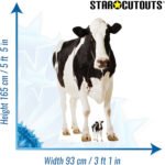 Cow Large + Mini Cardboard Cutout / Standee - Image 3