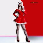 Mrs. Christmas Lifesize + Mini Cardboard Cutout / Standee - Image 4