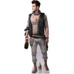 Male Pirate with Bottle of Rum Lifesize + Mini Cardboard Cutout / Standee