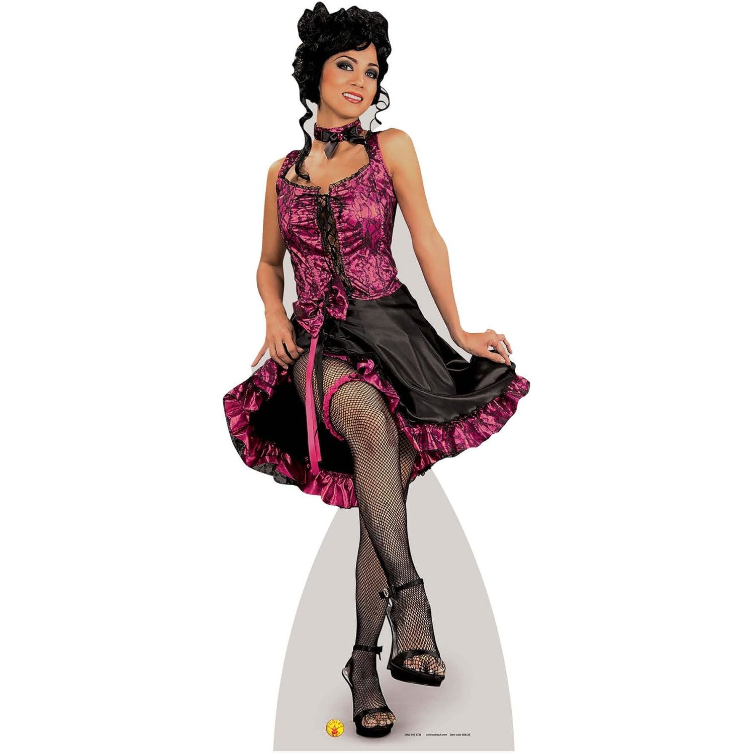 SC208 Can-Can Girl Dancer Lifesize Cardboard Cutout Standee Can-Can Girl / Dancer Lifesize Cardboard Cutout / Standee - Image 1