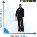 Gangster (Black Pinstripe Suit) Lifesize Cardboard Cutout / Standee - Image 3