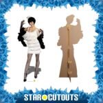 Broadway Babe Wearing White Dress Lifesize Cardboard Cutout / Standee - Image 2