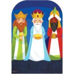 Three Kings with Gifts (Christmas) Child Size Stand-In Cardboard Cutout / Standee
