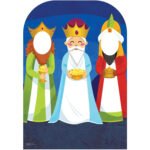 Three Kings with Gifts (Christmas) Child Size Stand-In Cardboard Cutout / Standee - Image 5