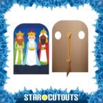 Three Kings with Gifts (Christmas) Child Size Stand-In Cardboard Cutout / Standee - Image 2