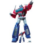 Optimus Prime (Transformers: EarthSpark) Official Large + Mini Cardboard Cutout / Standee