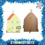 Peppa Pig House with Apple Tree (Peppa Pig) Official Large + Mini Cardboard Cutout / Standee - Image 2