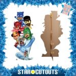 PJ Masks 'Group Shot' (PJ Masks) Official Large + Mini Cardboard Cutout / Standee - Image 2