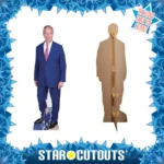 Nigel Farage 'Blue Suit' (British Politician) Lifesize + Mini Cardboard Cutout / Standee - Image 2