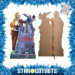 Beetlejuice with Tombstone 'Michael Keaton' (Beetlejuice) Official Lifesize + Mini Cardboard Cutout / Standee - Image 2