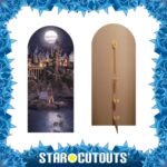 Nighttime Hogwarts Design (Harry Potter) Official Backdrop Cardboard Cutout / Standee - Image 2
