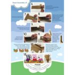 Gerald, George & Candy (Peppa Pig) Official Large + Mini Multi Decoration Pack Cardboard Cutout / Standee - Image 5