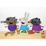 Rebecca, Danny & Molly (Peppa Pig) Official Large + Mini Multi Decoration Pack Cardboard Cutout / Standee - Image 4
