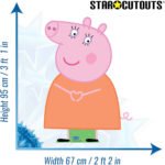 Happy Mummy Pig (Peppa Pig) Official Large + Minis Cardboard Cutout / Standee - Image 3