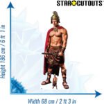 Roman Gladiator Lifesize + Mini Cardboard Cutout / Standee - Image 3