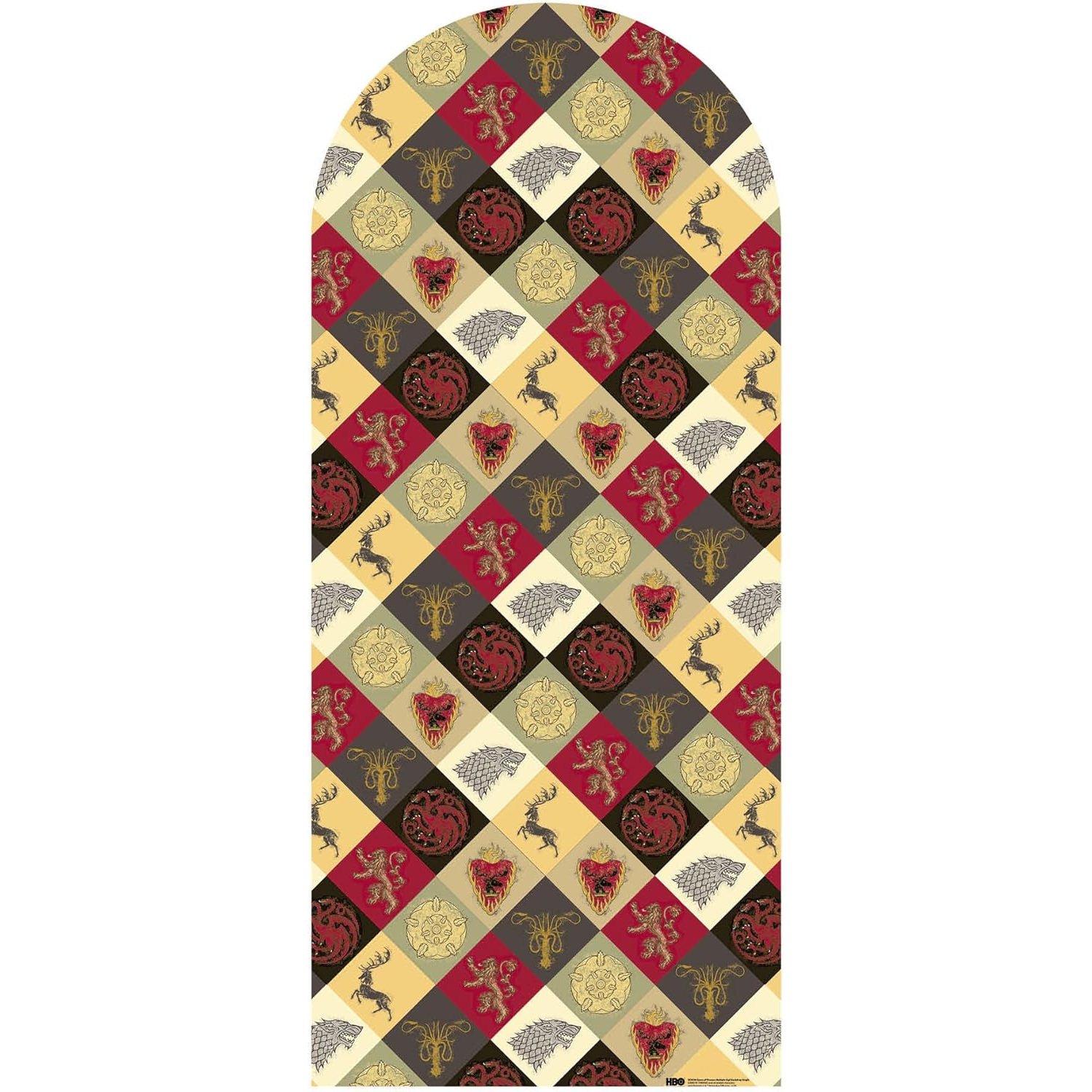 SC4538 Multi Sigil Design (Game of Thrones) Official Backdrop Cardboard Cutout Standee Multi Sigil Design (Game of Thrones) Official Backdrop Cardboard Cutout / Standee - Image 1