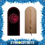 House Targaryen Sigil (Game of Thrones) Official Backdrop Cardboard Cutout / Standee - Image 2